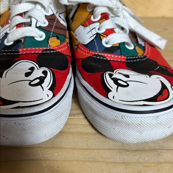 Vans Era Mickey‎ birthday Disney Red and Yellow Cartoon Sneakers - Picture 5 of 10